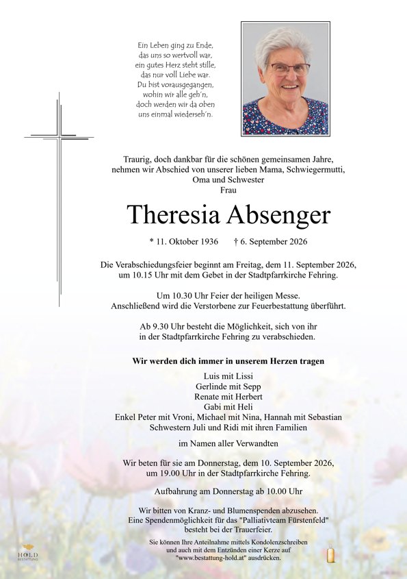 Parte Theresia Absenger